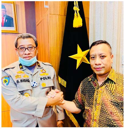 yusunandar adi purwanto dan BRIGJEN POL sjamsul sidiq
